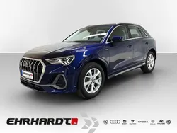 Blau Gebraucht 2021 Audi Q3 S-Line SUV | 35.190 € (Guter Preis)