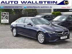 Blau Gebraucht 2023 Mercedes C200 Avantgarde Limousine | 35.480 € (Fairer Preis)