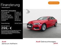 Tangorot metallic Gebraucht 2022 Audi A4 Advanced Limousine | 27.999 € (Guter Preis)