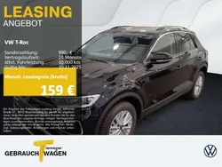 Schwarz Gebraucht 2024 VW T-Roc Life SUV | 22.230 € (Guter Preis)