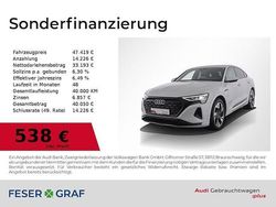 Gletscherweiß metallic Gebraucht 2024 Audi Q8 Sportback e-tron Advanced Plus SUV | 47.419 €