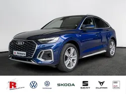 Blau Gebraucht 2021 Audi Q5 Sportback S-Line SUV | 46.740 €