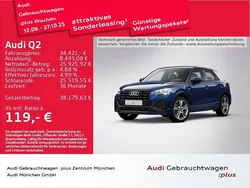 Navarrablau metallic Gebraucht 2025 Audi Q2 S-Line SUV | 34.421 € (Fairer Preis)