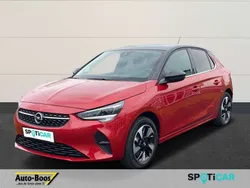 Kardio rot metallic/dach karbon schwarz (metallic) Gebraucht 2023 Opel Corsa-e Elegance Kleinwagen | 19.900 € (Guter Preis)