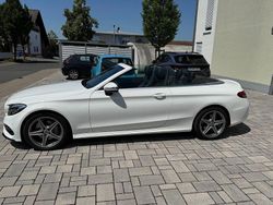 Weiß Gebraucht 2017 Mercedes C200 AMG Cabrio | 26.900 € (Fairer Preis)