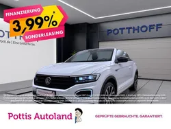 Weiß Gebraucht 2021 VW T-Roc Cabriolet R-line Cabrio | 24.977 € (Fairer Preis)