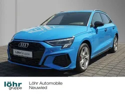 Turboblau Gebraucht 2022 Audi A3 Sportback e-tron S-Line Limousine | 27.380 € (Fairer Preis)
