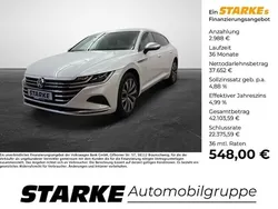 Weiß (oryxweiß perlmutteffekt) Gebraucht 2023 VW Arteon Elegance Kombi | 40.640 € (Etwas zu teuer)