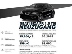 Schwarz Gebraucht 2018 Seat Ibiza FR Limousine | 15.900 € (Fairer Preis)