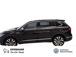 Schwarz (deep black perleffekt) Gebraucht 2024 VW Tiguan Allspace R-line SUV | 44.420 € (Teuer)