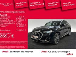 0e mythosschwarz metallic (metallic) Gebraucht 2022 Audi Q3 S-Line SUV | 31.950 € (Guter Preis)