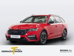 Rot Gebraucht 2021 Skoda Octavia RS Kombi | 28.640 € (Guter Preis)