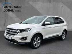 White platinum Gebraucht 2016 Ford Edge Titanium SUV | 19.990 € (Fairer Preis)
