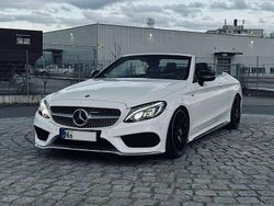 Weiß Gebraucht 2016 Mercedes C220 AMG line Cabrio | 26.000 € (Fairer Preis)