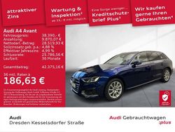Navarrablau metallic Gebraucht 2024 Audi A4 Advanced Plus Kombi | 38.390 € (Etwas zu teuer)