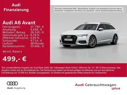 Weiß Gebraucht 2022 Audi A6 S-Line Kombi | 37.790 € (Fairer Preis)