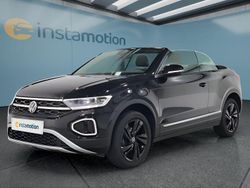 Schwarz Gebraucht 2025 VW T-Roc Cabriolet Cabrio | 32.699 € (Guter Preis)