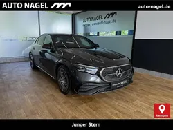 Grau Gebraucht 2024 Mercedes E220 AMG Limousine | 57.449 € (Etwas zu teuer)