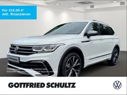 Weiß Gebraucht 2022 VW Tiguan Allspace R-line SUV | 37.990 € (Etwas zu teuer)