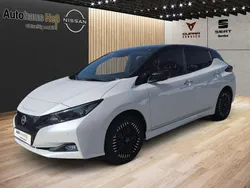 Weiß (metallic) Gebraucht 2022 Nissan Leaf Tekna Kleinwagen | 19.890 € (Fairer Preis)