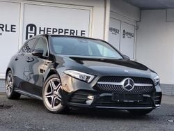Schwarz Gebraucht 2022 Mercedes A200 AMG line Limousine | 23.350 € (Guter Preis)