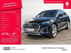 Mythosschwarz metallic Gebraucht 2021 Audi Q5 Sportback Ambiente SUV | 40.890 € (Superpreis)