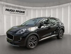 Obsidian schwarz metallic Gebraucht 2023 Ford Puma Gen-E Titanium S SUV | 18.015 € (Superpreis)