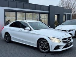 Weiß Gebraucht 2021 Mercedes C200 AMG Limousine | 26.890 € (Fairer Preis)