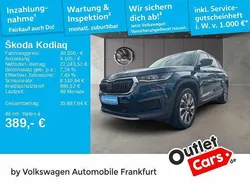 Lavablau metallic (metallic) Gebraucht 2022 Skoda Kodiaq Tour SUV | 30.350 € (Guter Preis)