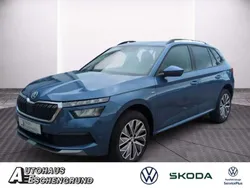 Titanblau metallic Gebraucht 2021 Skoda Kamiq Clever SUV | 20.850 € (Fairer Preis)