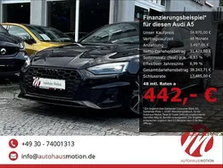 Mythosschwarz metallic Gebraucht 2022 Audi A5 Sportback S-Line Limousine | 34.970 € (Guter Preis)
