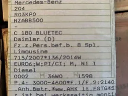 Schwarz Gebraucht 2015 Mercedes C180 Avantgarde Limousine | 16.800 € (Guter Preis)