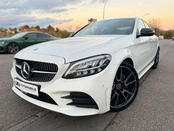 Weiß Gebraucht 2019 Mercedes C220 AMG line Limousine | 22.999 € (Teuer)