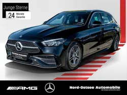 Unilack schwarz Gebraucht 2024 Mercedes C220 AMG Kombi | 38.990 € (Superpreis)