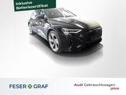 Schwarz Gebraucht 2023 Audi e-tron Sportback S-Line SUV | 52.780 €