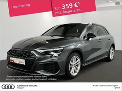 Grau Gebraucht 2022 Audi A3 Sportback e-tron S-Line Limousine | 29.810 € (Etwas zu teuer)