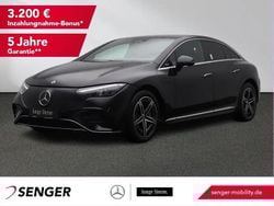 Lack obsidianschwarz Gebraucht 2024 Mercedes EQE350 AMG Limousine | 53.490 € (Fairer Preis)