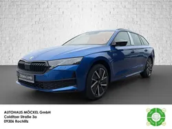 Blau Neu 2025 Skoda Octavia SportLine Kombi | 44.600 € (Teuer)