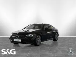 Metalliclack obsidianschwarz Gebraucht 2024 Mercedes CLE220 AMG Coupé | 54.500 € (Fairer Preis)