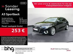 Schwarz Gebraucht 2024 Audi A3 Sportback Advanced Limousine | 29.930 € (Superpreis)
