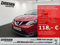 M) (rot Gebraucht 2016 Nissan Qashqai N-Connecta SUV | 13.990 € (Fairer Preis)