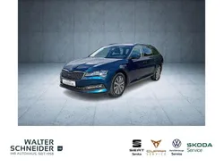 Lavablau metallic Gebraucht 2022 Skoda Superb Style Kombi | 27.750 € (Fairer Preis)