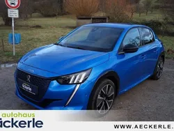 Vertigo blau perleffekt Gebraucht 2021 Peugeot e-208 GT Kleinwagen | 19.490 € (Fairer Preis)