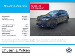 Schwarz Gebraucht 2024 VW Tiguan Allspace R-line SUV | 48.870 €