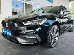 Mitternachtsschwarz Gebraucht 2021 Seat Leon ST FR Kombi | 25.870 € (Etwas zu teuer)