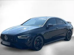 Schwarz metallic Gebraucht 2024 Mercedes CLA35 AMG AMG | 57.110 €