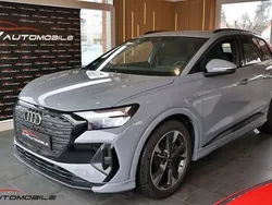 Grau Gebraucht 2021 Audi Q4 e-tron S-Line SUV | 33.900 € (Fairer Preis)