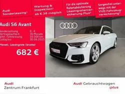 Gletscherweiß metallic Gebraucht 2024 Audi S6 Ambiente Kombi | 73.950 € (Etwas zu teuer)