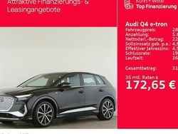 Mythosschwarz metallic Gebraucht 2022 Audi Q4 e-tron Ambiente SUV | 28.420 € (Guter Preis)