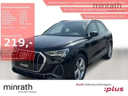 Mythosschwarz metallic Gebraucht 2024 Audi Q3 S-Line SUV | 36.010 € (Superpreis)